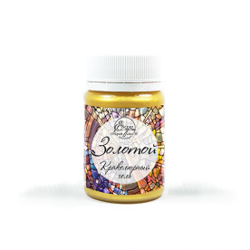 Кракелюрний гель Золотий 60 мл ScrapEgo