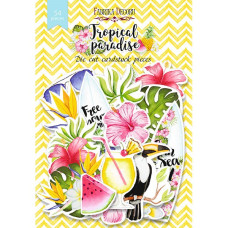 Набор высечек, коллекция Tropical paradise, 54 шт Фабрика Декору