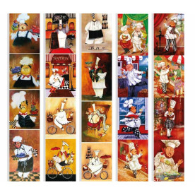 Набор полос с картинками для декорирования Повара Фабрика декору