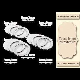 Набор заготовок для шейкеров Круги 6x6 бежевый Фабрика Декору