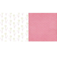 Двусторонняя бумага для скрапбукинга 30х30 см Just Relax от Lily Bee Design