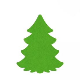 Фетрова заготовка, Ялинка, 1, 8х10 см, 10 шт, Rosa Talent