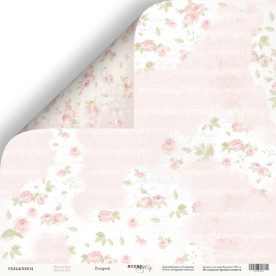 Лист двусторонней бумаги 30x30 Розарий Beautiful Moments Scrapmir