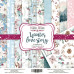 Набір скраппаперу Winter Love Story, 20x20см, Фабрика Декору