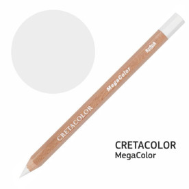 Олівець кольоровий Megacolor, Білий, Cretacolor