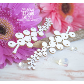 Чипборд веточки смородины 2 шт Hf-212 Scrapbox