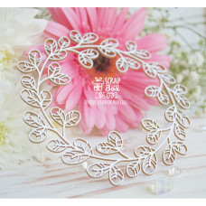 Чіпборд листяна рамка Hr-153 Scrapbox