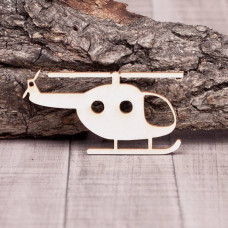 Чипборд Вертолет 62*33мм vl1338 Valeo