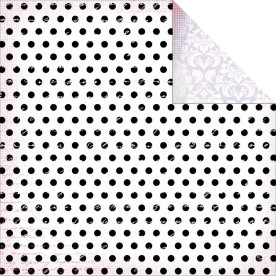 Скрапбумага Violet - Lavender Haze 30х30, Kaisercraft