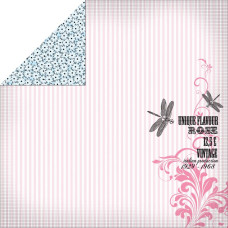 Скрапбумага Perfume - Lavender Haze 30х30, Kaisercraft
