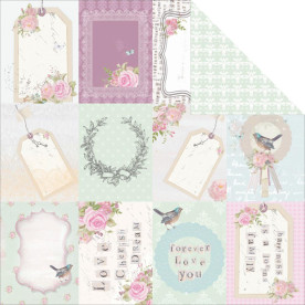 Скраппапір 30х30 см Desire - True Romance, Kaisercraft