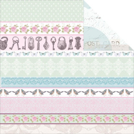 Скраппапір 30х30 см Affection - True Romance, Kaisercraft