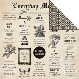 Скрапбумага Memories - Art Of Life, Kaisercraft