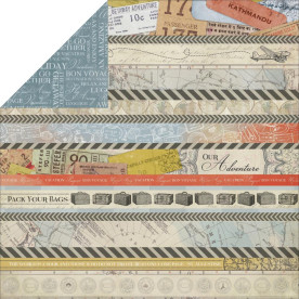 Скрапбумага Itinerary - Now Boarding, Kaisercraft