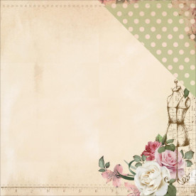 Скрапбумага Mannequin - Mademoiselle, Kaisercraft