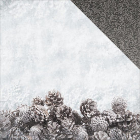 Скраппапір 30х30 см Glacial - Frosted, Kaisercraft