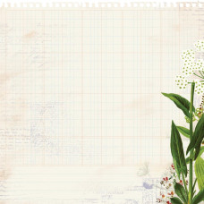 Скраппапір 30х30 см - висікання Vine - Botanica, Kaisercraft