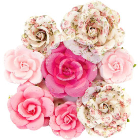 Набор цветов Olivia    - Misty Rose, 8 шт, Prima