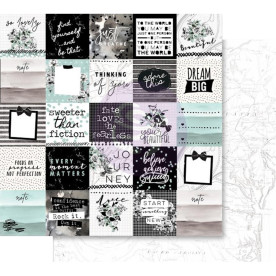 Скраппапір 30х30 см So Lovely - Flirty Fleur, Prima