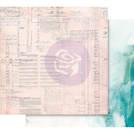 Скраппапір 30х30 см Untold Story- Misty Rose, Prima