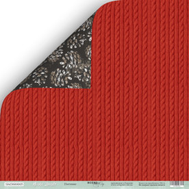 Аркуш двостороннього паперу 30x30 Плетіння Nordic Spirits, Scrapmir