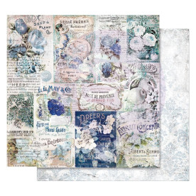 Скрапбумага Memory Lane - Georgia Blues 30х30 Prima