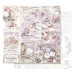 Скраппапір 30х30 см My Lovely Garden - Lavender Frost, 30x30, Prima