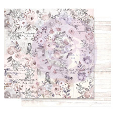 Скраппапір 30х30 см Finding the Way - Lavender Frost, 30x30, Prima