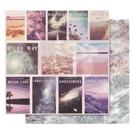 Скрапбумага Get Lost - Moon Child, 30х30 Prima