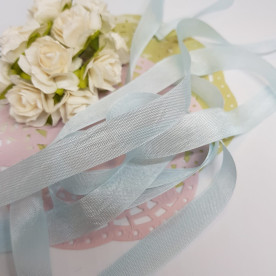 Шебби-лента Sky Blue, Hug Snug, 14 мм, 90 см