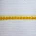 Лента с цветами, ширина цветка 2 см, длина 30 см, желтый