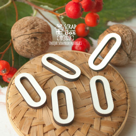 Цифра 0, размер 30 x 13 мм,  Fl-028, Scrapbox