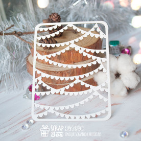 Чипборд, Карточка Project Life, 100 x 75 мм PL-054, Scrapbox