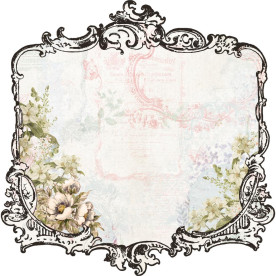 Скраппапір 30х30 см-висікання Garden Frame, 30x30, Kaisercraft