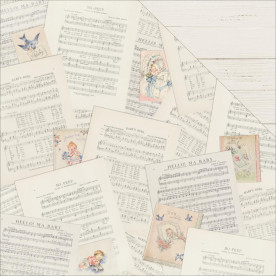 Скрапбумага двусторонняя Bundle - Peek-a-Boo, 30x30, Kaisercraft