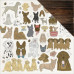 Скрапбумага двусторонняя Dogs - Pawfect, 30x30, Kaisercraft
