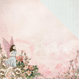Скрапбумага двусторонняя Mystify - Fairy garden, 30x30, Kaisercraft