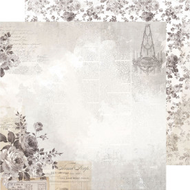 Скраппапір двосторонній Chandelier - PEN & INK, 30x30, Kaisercraft