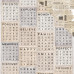 Скраппапір двосторонній STAMPS - PEN & INK 30х30, Kaisercraft