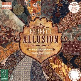 Набір скраппаперу Perfect Allusion 30x30, 16 аркушів, First Edition