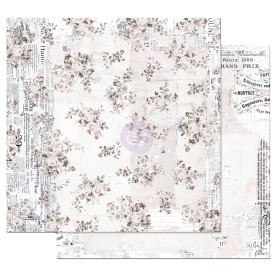 Двосторонній папір Seasons of Love - Pretty Pale, з фольги. 30х30 см, Prima