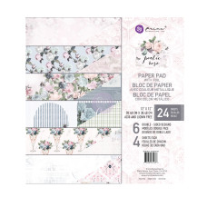 Набор скрапбумаги Poetic Rose, с фольг., 30х30 см, 6 листов, Prima