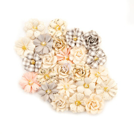 Набор цветов Our Farmhouse - Spring Farmhouse Flowers, 24 шт., Prima