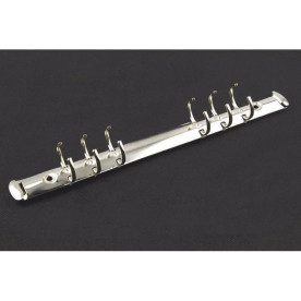 Кільцевій механізм 6 кілець, розмір 230x20мм (А5), колір срібло