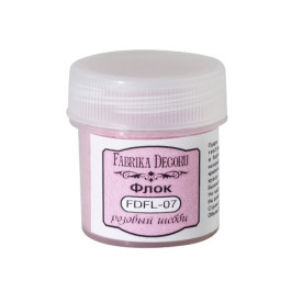 Оксамитова пудра Рожевий шебби, 20 мл, Фабрика Декору