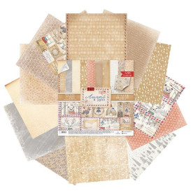 Папір для скрапбукінгу в наборі Особисто в руки, 30,5х30,5 см, 180 гр / м, 12 л., Артузор