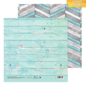 Папір для скрапбукінгу Дерев'яний візерунок, 20х20 см, 180 г / м, Артузор