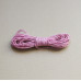 Вощеный шнур ярко-розового цвета 5 м. 