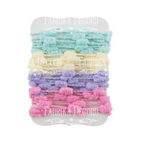 Набір тасьми з помпонами TTBLP