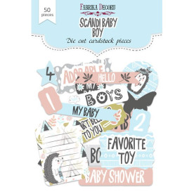 Набор высечек Scandi Baby Boy, Фабрика Декора